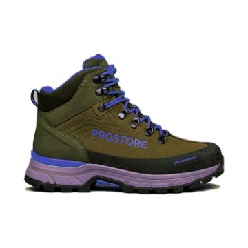 PROSTORE FOOTWEAR - TERRAVENTURE HIKING BOOTS GREEN PURPLE 6-1
