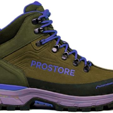PROSTORE FOOTWEAR - TERRAVENTURE HIKING BOOTS GREEN PURPLE 6-2