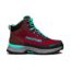 PROSTORE FOOTWEAR - TERRAVENTURE HIKING BOOTS RED TURQUOISE 3-1