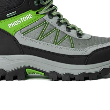 PROSTORE FOOTWEAR - SUMMIT STRIDER HIKING BOOTS GREEN GREY BLACK 3-3