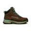 PROSTORE FOOTWEAR - TERRAVENTURE HIKING BOOTS BROWN TURQUOISE 3.5-1