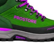 PROSTORE FOOTWEAR - TERRAVENTURE HIKING BOOTS GREEN PINK 7.5-3
