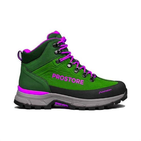 PROSTORE FOOTWEAR - TERRAVENTURE HIKING BOOTS GREEN PINK 9-1