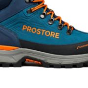PROSTORE FOOTWEAR - TERRAVENTURE HIKING BOOTS BLUE ORANGE 10-3