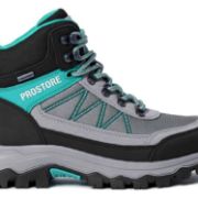 PROSTORE FOOTWEAR - SUMMIT STRIDER HIKING BOOTS TURQUOISE GREY BLACK 9-2