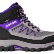 PROSTORE FOOTWEAR - SUMMIT STRIDER HIKING BOOTS PURPLE GREY BLACK 12.5-2