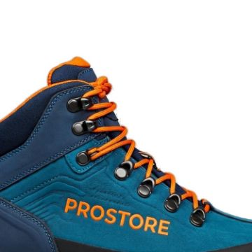 PROSTORE FOOTWEAR - TERRAVENTURE HIKING BOOTS BLUE ORANGE 6-4