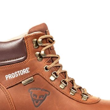 PROSTORE FOOTWEAR - ALPINE QUEST HIKING BOOTS BROWN BEIGE 3-4