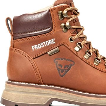 PROSTORE FOOTWEAR - ALPINE QUEST HIKING BOOTS BROWN BEIGE 3-5