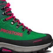 PROSTORE FOOTWEAR - TERRAVENTURE HIKING BOOTS GREEN PINKY RED 6-6