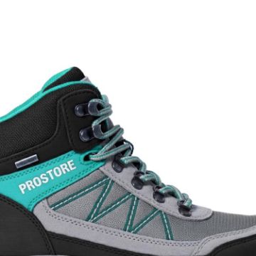 PROSTORE FOOTWEAR - SUMMIT STRIDER HIKING BOOTS TURQUOISE GREY BLACK 3-4