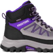 PROSTORE FOOTWEAR - SUMMIT STRIDER HIKING BOOTS PURPLE GREY BLACK 10.5-5