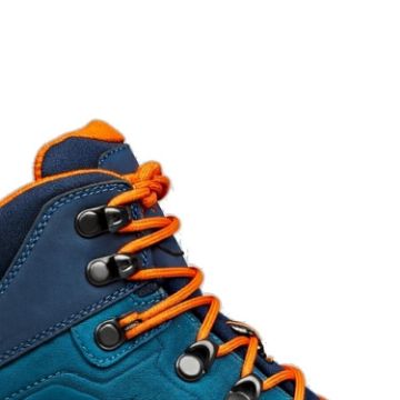 PROSTORE FOOTWEAR - TERRAVENTURE HIKING BOOTS BLUE ORANGE 6-7