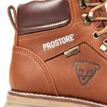 PROSTORE FOOTWEAR - ALPINE QUEST HIKING BOOTS BROWN BEIGE 3-9