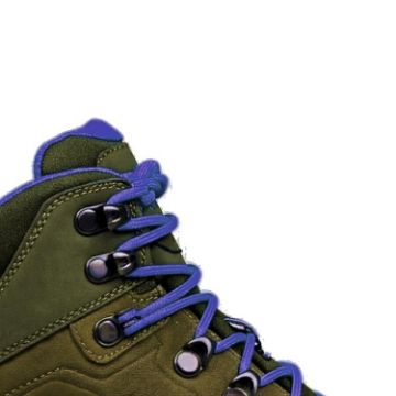 PROSTORE FOOTWEAR - TERRAVENTURE HIKING BOOTS GREEN PURPLE 6-7