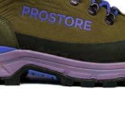 PROSTORE FOOTWEAR - TERRAVENTURE HIKING BOOTS GREEN PURPLE 6-8