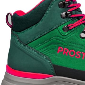 PROSTORE FOOTWEAR - TERRAVENTURE HIKING BOOTS GREEN PINKY RED 6-9
