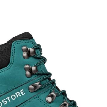 PROSTORE FOOTWEAR - PATHFINDER EDGE HIKING BOOTS TEAL BLACK 3-7
