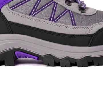 PROSTORE FOOTWEAR - SUMMIT STRIDER HIKING BOOTS PURPLE GREY BLACK 3-8