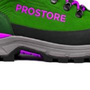 PROSTORE FOOTWEAR - TERRAVENTURE HIKING BOOTS GREEN PINK 8.5-8