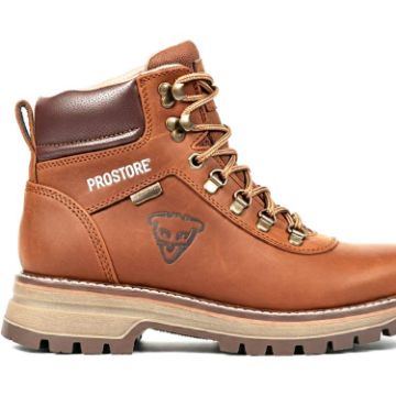 PROSTORE FOOTWEAR - ALPINE QUEST HIKING BOOTS BROWN BEIGE 3-10
