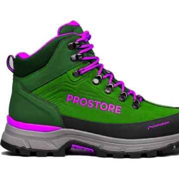 PROSTORE FOOTWEAR - TERRAVENTURE HIKING BOOTS GREEN PINK 6-10