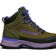 PROSTORE FOOTWEAR - TERRAVENTURE HIKING BOOTS GREEN PURPLE 6-10