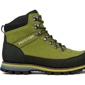 PROSTORE FOOTWEAR - PATHFINDER EDGE HIKING BOOTS GREEN BLACK 3-10