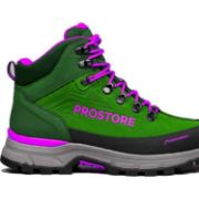 PROSTORE FOOTWEAR - TERRAVENTURE HIKING BOOTS GREEN PINK 7.5-10