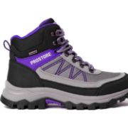 PROSTORE FOOTWEAR - SUMMIT STRIDER HIKING BOOTS PURPLE GREY BLACK 9-10