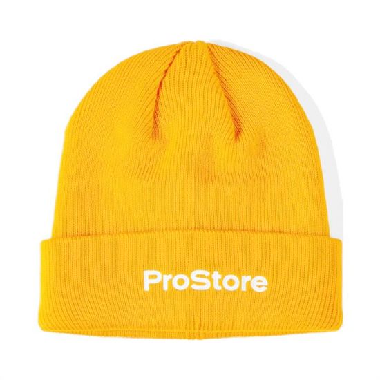PROSTORE GLOVES - CAPITAL BEANIE BEANIE YELLOW OSFA-1
