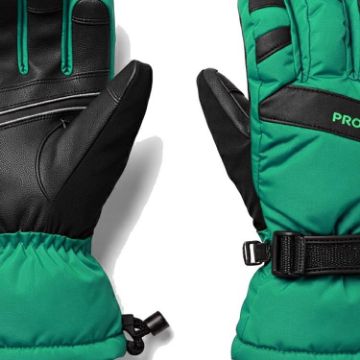 PROSTORE GLOVES - TRAILCHILL GROM GLOVE GREEN BLACK XXS-2