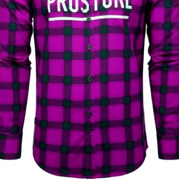 PROSTORE GLOVES - MICROFLEECE SHIRT PURPLE BLACK S-3
