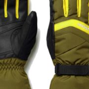 PROSTORE GLOVES - POWDERCORE GLOVE GREEN YELLOW BLACK S-2