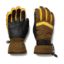 PROSTORE GLOVES - POWDERCORE GLOVE BROWN YELLOW BLACK L-1