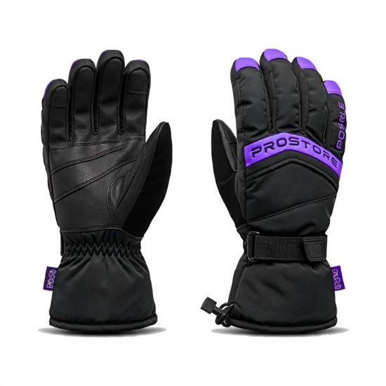 PROSTORE GLOVES - ICEHAVEN GLOVE MAUVE BLACK XL-1