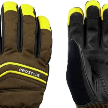 PROSTORE GLOVES - THERMALPEAK GLOVE BLACK YELLOW XS-4