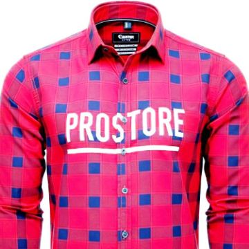 PROSTORE GLOVES - MICROFLEECE SHIRT PINK BLACK S-4
