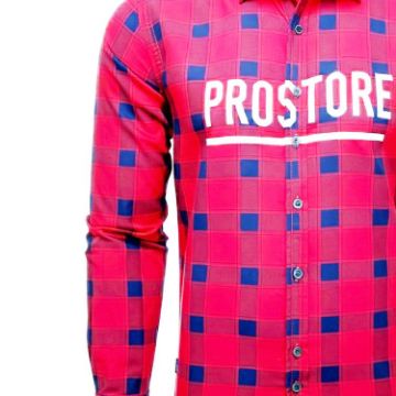 PROSTORE GLOVES - MICROFLEECE SHIRT PINK BLACK S-5