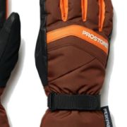 PROSTORE GLOVES - POWDERCORE GLOVE BROWN ORANGE BLACK S-6