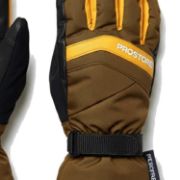 PROSTORE GLOVES - POWDERCORE GLOVE BROWN YELLOW BLACK S-6