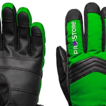 PROSTORE GLOVES - FROSTEDGE MITT GREEN BLACK S-4