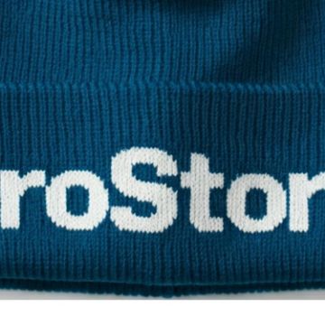 PROSTORE GLOVES - CHIEF POM BEANIE BEANIE BLUE OSFA-8