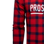 PROSTORE GLOVES - MICROFLEECE SHIRT RED BLACK S-9
