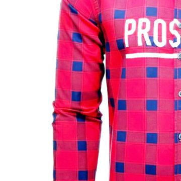 PROSTORE GLOVES - MICROFLEECE SHIRT PINK BLACK S-9