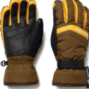 PROSTORE GLOVES - POWDERCORE GLOVE BROWN YELLOW BLACK L-10