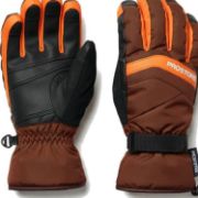 PROSTORE GLOVES - POWDERCORE GLOVE BROWN ORANGE BLACK XL-10