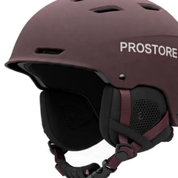 PROSTORE HELMETS - POWDERCAP SNOW HELMET BROWN S-10