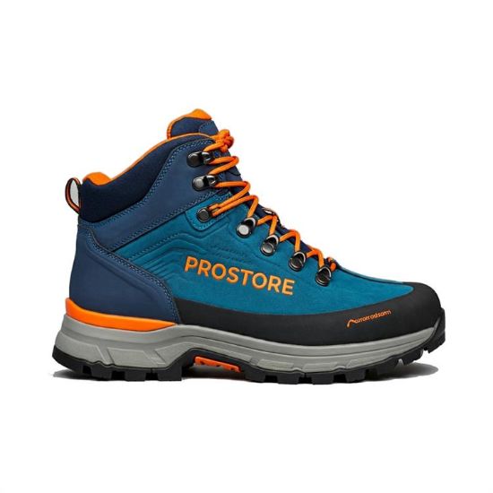 PROSTORE MOUNTAIN - PEAK PURSUIT HIKING FOOTWEAR BLUE ORANGE 6-1