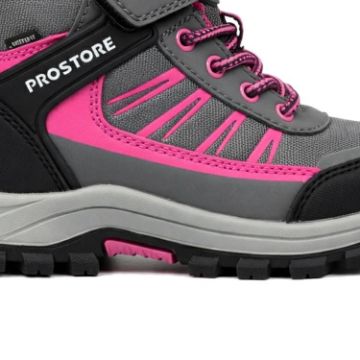 PROSTORE MOUNTAIN - SUMMITSTORM JUNIOR HIKING FOOTWEAR PINK GREY BLACK 24-3